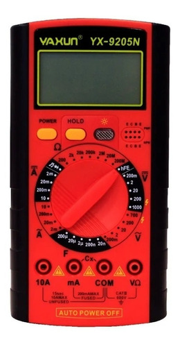 Multimetro Tester Digital Yaxun Yx-9205n