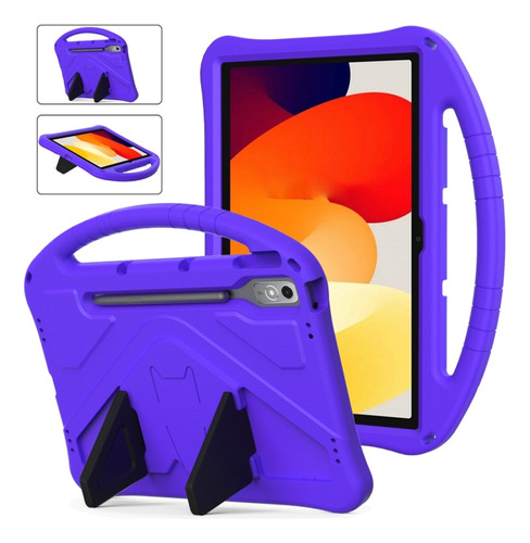 Funda Morada Con Soporte Para Lenovo Tab P12/xiaoxin Pad Pro