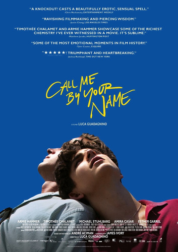 Posters Cine Call Me By Your Name Afiches Peliculas 120x80