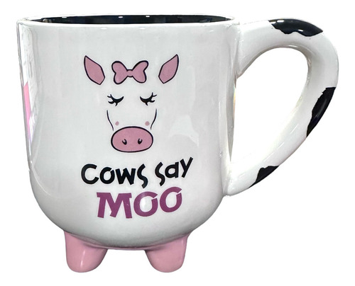 Taza Tazon Vaca Vaquita Mug 600ml Ceramica