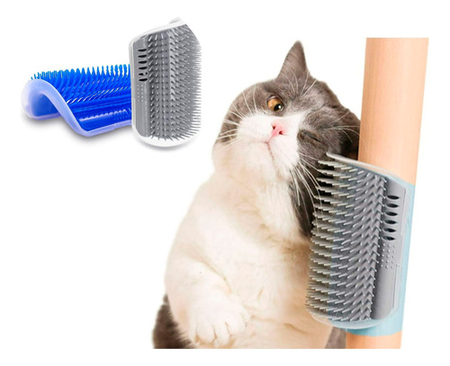 Cepillo Esquinero Masajeador Para Gato