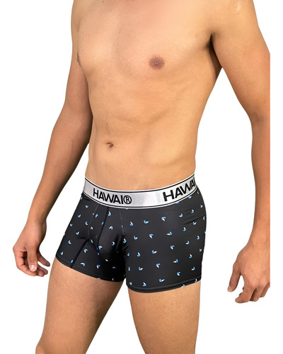 Boxer Corto Hawai Lickra 42470 Tacto Frio Estampado
