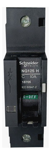 Contactor Schneider (breaker) Ng125h(18705) 10amp 1p