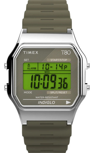 Reloj Timex Unisex Tw2v41100 Cronógrafo Digital Con