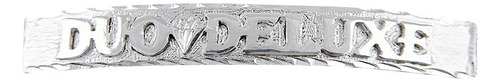 Esclava Hombre Figaro Dd 12mm Deplataley.925 Duodeluxejoyas®