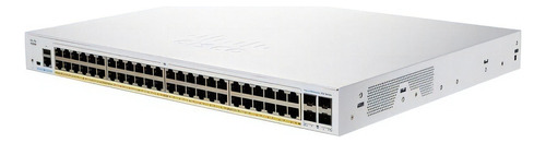 Switch Cisco Cbs350-48p-4g-na Blanco 48 Puertos Ge Poe /vc