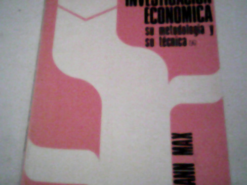 Hermann Max  Investigacion Economica (c28)