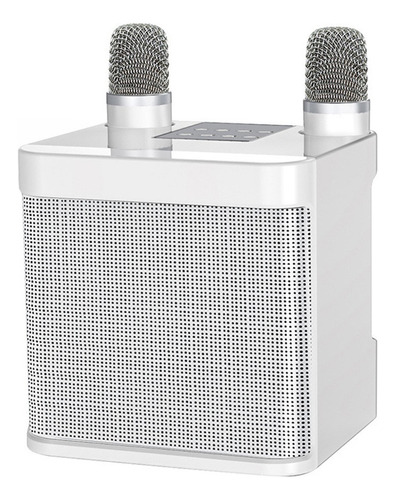 . Altavoz Bluetooth Portátil Con 2 Micrófonos Para Karaoke .