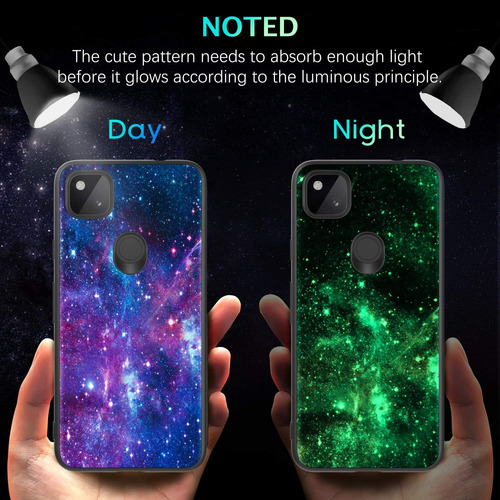 Bentoben Pixel 4a Case, Google Pixel 4a Case, Slim Fit Glow