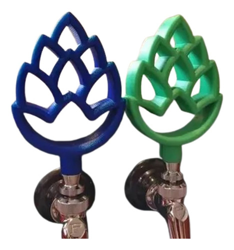 Manija Canilla Cerveza - Beer Tap Handle - Hoja - I3d