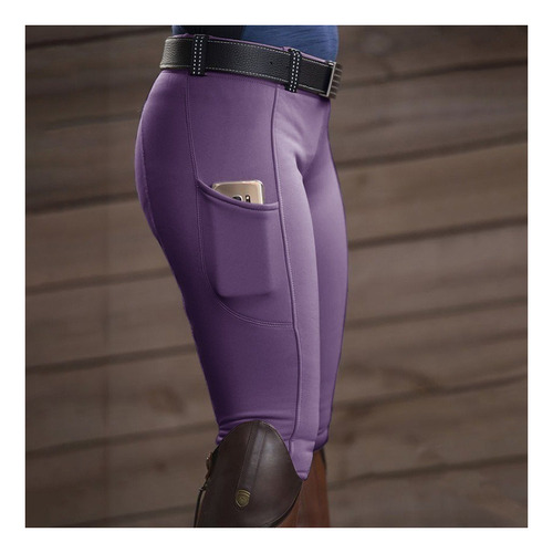 Pantalones De Equitación A La Moda Para Mujer Elastic Legg D