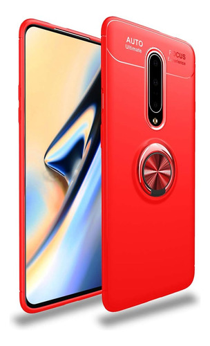 Funda Ultradelgada Para Oneplus 7 Pro Con Soporte Para Anill