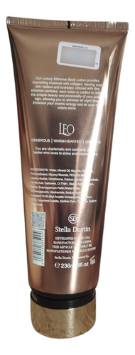 Loción Corporal Stella Dustin Luxury Shimmer Zodiac Leo