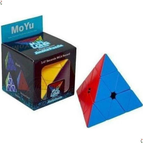 Cubo Mágico Profissional Pyraminx Moyu Pirâmide - Mf8857a