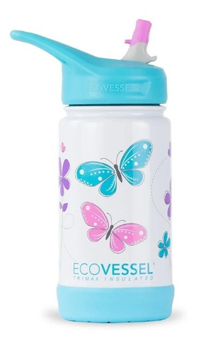 Vaso En Acero Termo Niños  Cooler Ecovessel Frost 12oz 