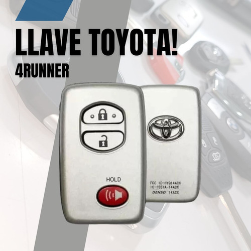 Llave Programada Toyota 4runner