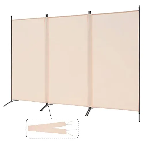 comprar Separador De Ambientes, Panel Plegable De 3 Paneles Pri...