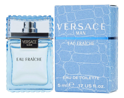 Perfume Man Eau Fraiche De Versace, 0,17 Oz Pequeño