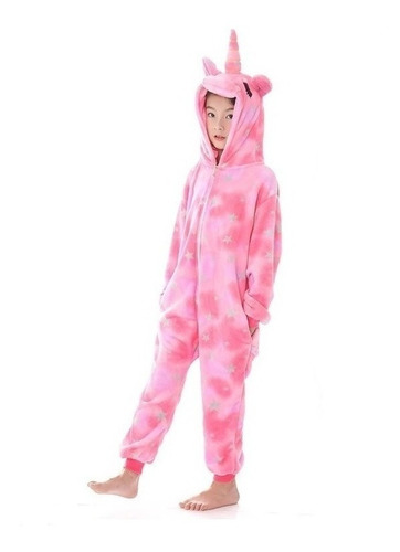 Pijama Kigurumi 2804 Unicornio Infantil De 1.10 A 1.40 Mts