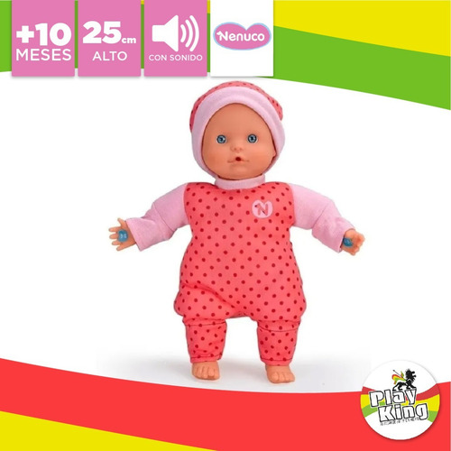 Nenuco Bebe 25 Cm Cuerpo Blando 3 Funciones Playking