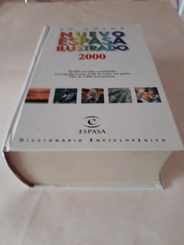 Diccionario Enciclopédico Ilust. Espasa 2000 Color 1800 Pag.