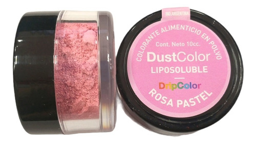 Colorante En Polvo Liposoluble Rosa Pastel 10 Cc Dust Color 
