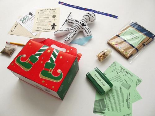 Imagen 2 de 5 de Kit Año Viejo Aguero Box Jabon De Ruda Regalo Navidad