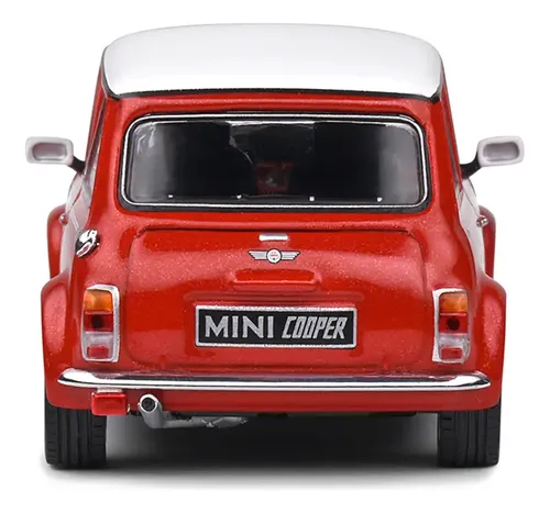 Miniatura Mini Cooper Sport 1997 1:43 Solido Vermelho Escala