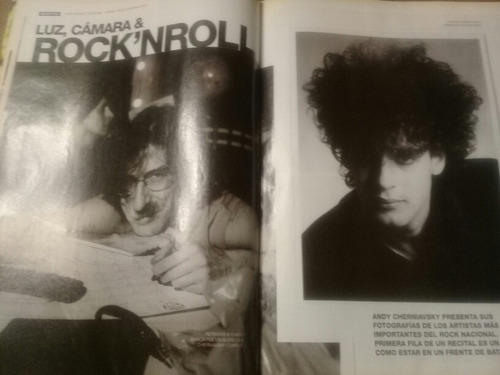 Revista 7 Días De Tpo. Arg. Bob Dylan Fotos Andy Cherniavsky (Usado)