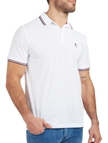 Chomba Hombre Oxford Polo Club Eros Manga Corta Algodon Pre