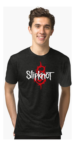 Remera Manga Corta Unisex Moda Musica Rock Slipknot 03 Mur67