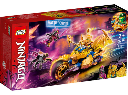 Lego - Moto Del Dragón Dorado De Jay - 71768