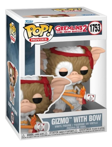 Funko Pop Movies Gremlins S2 Gizmo With Bow #1753