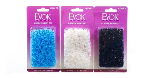 Ligas Para Cabello Evok