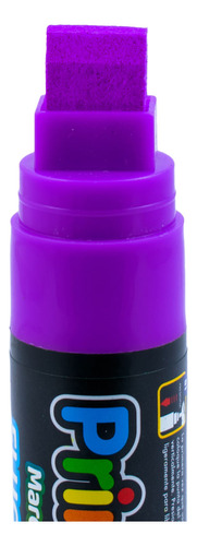 Marcador Para Póster Fluorescente Morado 15 Mm