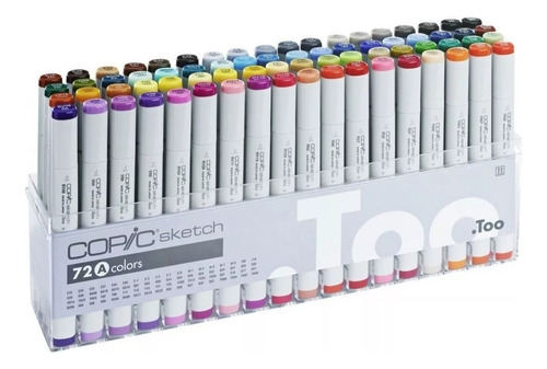 Marcadores Copic Sketch ( A ) En Estuche X 72 Colores 