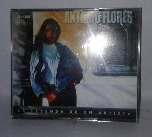 Antonio Flores. 10 Años. Cd Original Usado Qqb. Mz