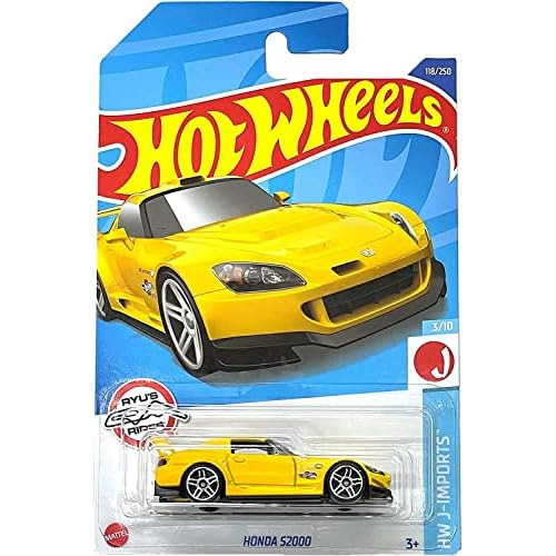 Hot Wheels Hondas S2000, Hw J Imports 3/10 [amarillo] 1...