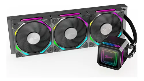 Water Cooler Kalkan Delta 360mm Argb Wireless Preto Klk00051