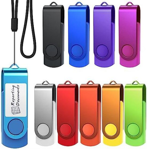  Unidade Flash Usb 256 Mb De Pequena Capacidade 10 Pacotes U