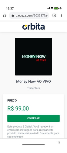 Imagem 1 de 2 de Money Now Ao Vivo