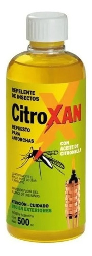 Citroxan Con Aceite De Citronela Repelente 500cc