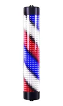 Comprar 95cm Poste Caramelo Barbería Giratorio Barber Luz Peluquería