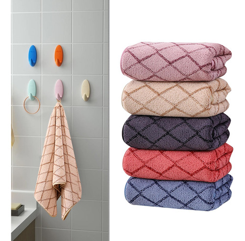 5 Toallas De Baño Absorbentes, Ligeras, Portátiles, De 35