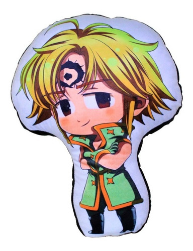 Meliodas Modo Asalto Almohada Peluche Regalos  (animekawaii)