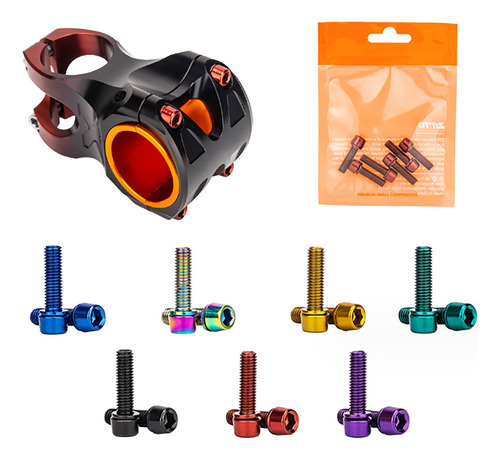 (cc) Tornillo De Vástago De Bicicleta De Acero Inoxidable, T