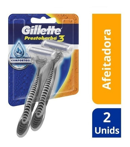 Máquina Para Afeitar Gillette Prestobarba3 2 U