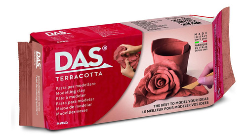 Das Pasta Modelar, Endurece Al Aire, 997 G, Terra Cotta