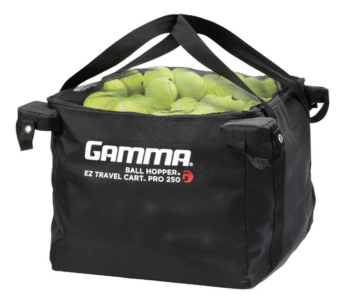 Bolso Para Pelotas Gamma, Negro, Espacio Para 250 Bolas