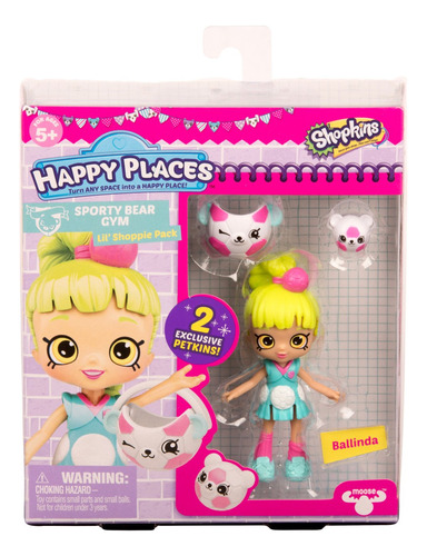 Shopkins Paquete Individual De Muñecas Happy Places - Ball.